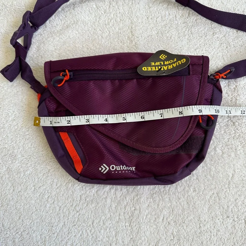NWT Outdoor Products Purple Sling Bag